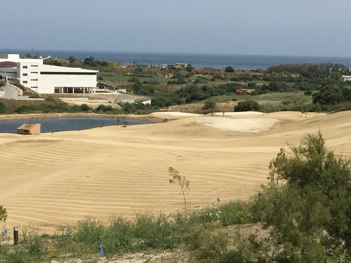 Nueva construcción de campo de golf